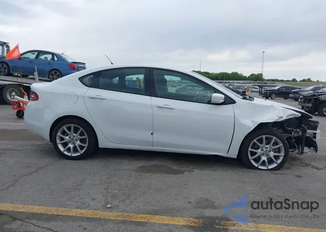 2013 Dodge Dart Sxt/Rallye из США, поврежденный, VIN 1C3CDFBAXDD258863